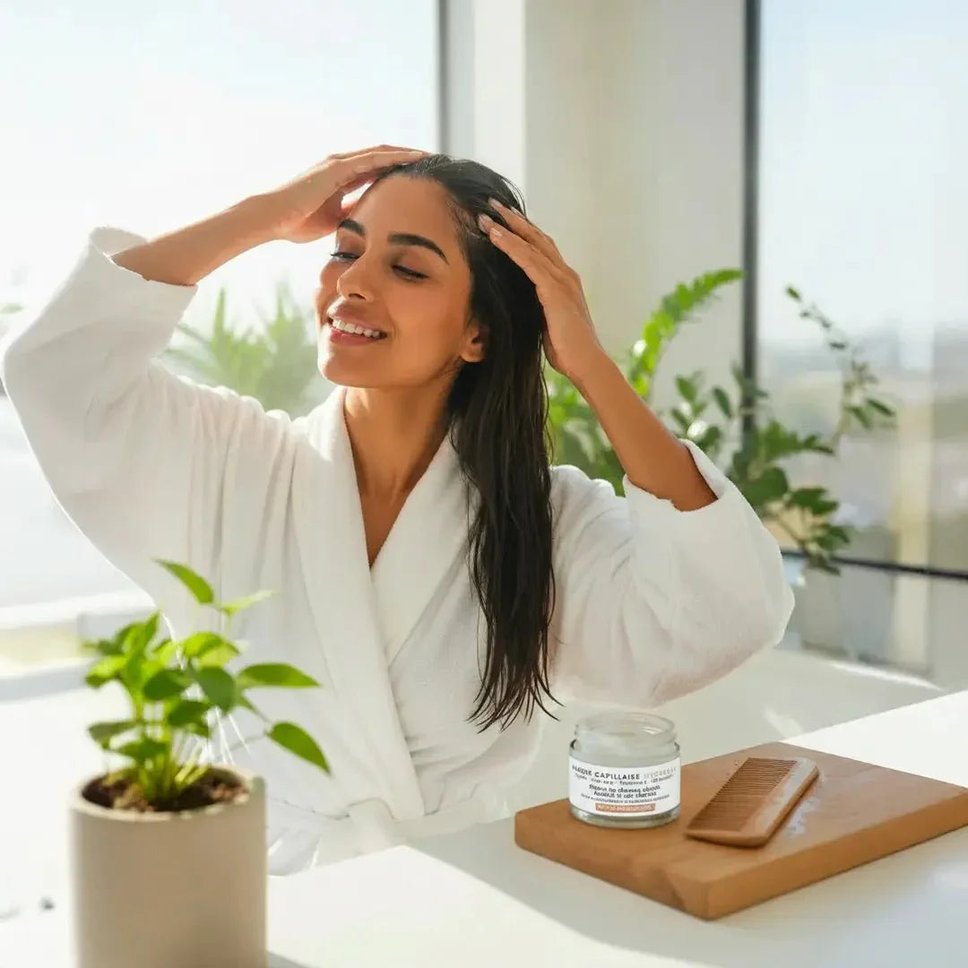 Masque capillaire hydratant – Nigelle, Aloe vera & Vitamine E - Al Noor Cosmetics